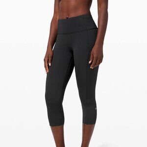 Lululemon Fast and Free Crop II 19"